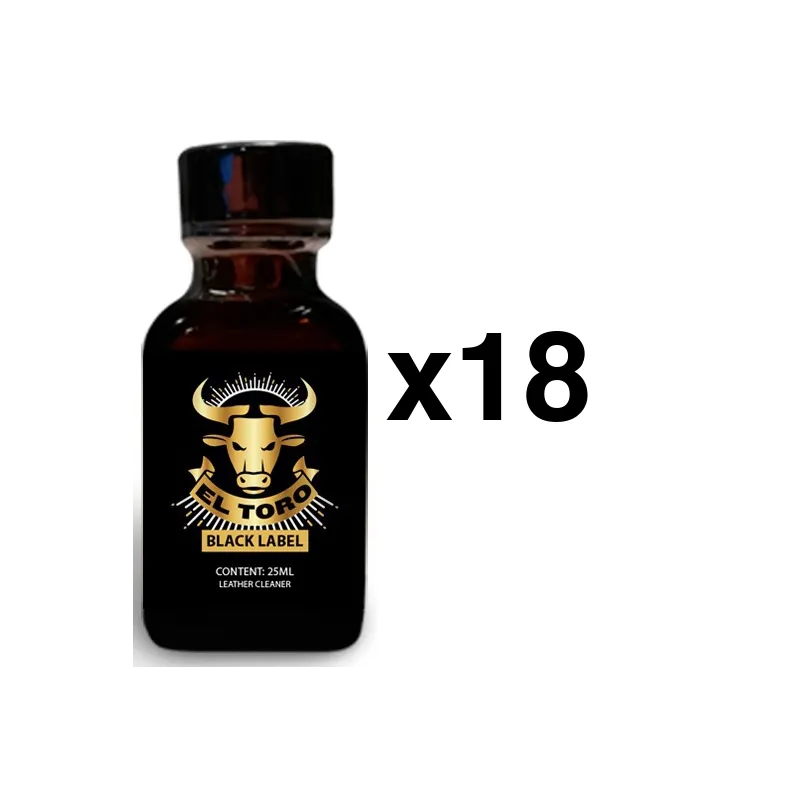 BGP Leather Cleaner EL TORO Black Label 25ml x18